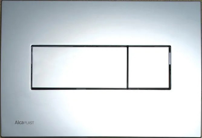 Alcaplast Wc Öblítőgomb króm M371 Delfin