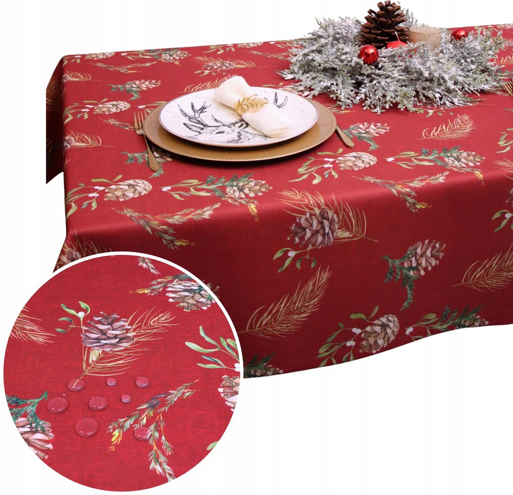 Abrosz Karácsonyi BN25 – Tobozok 275-4 Foltálló 260x140 Karácsony