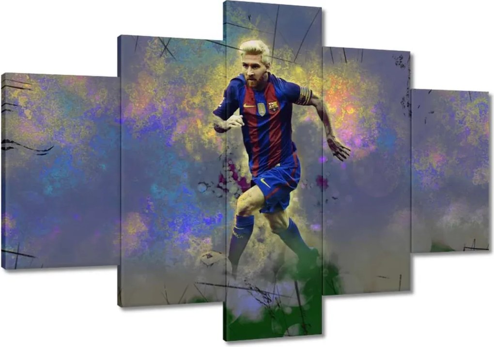 Festmények 120x80 Lionel Messi