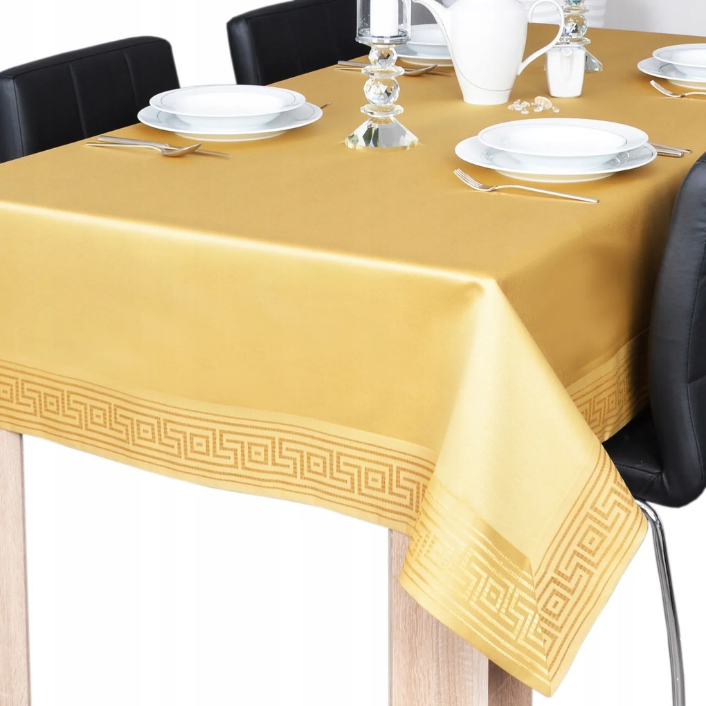 abrosz foltálló Rodos 200x140 cm arany