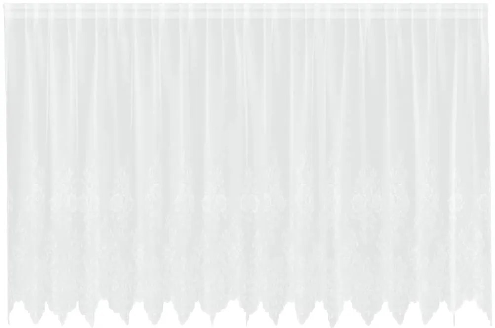 Függönyök függönyökkel Fehér 400 x 180 cm Poliészter