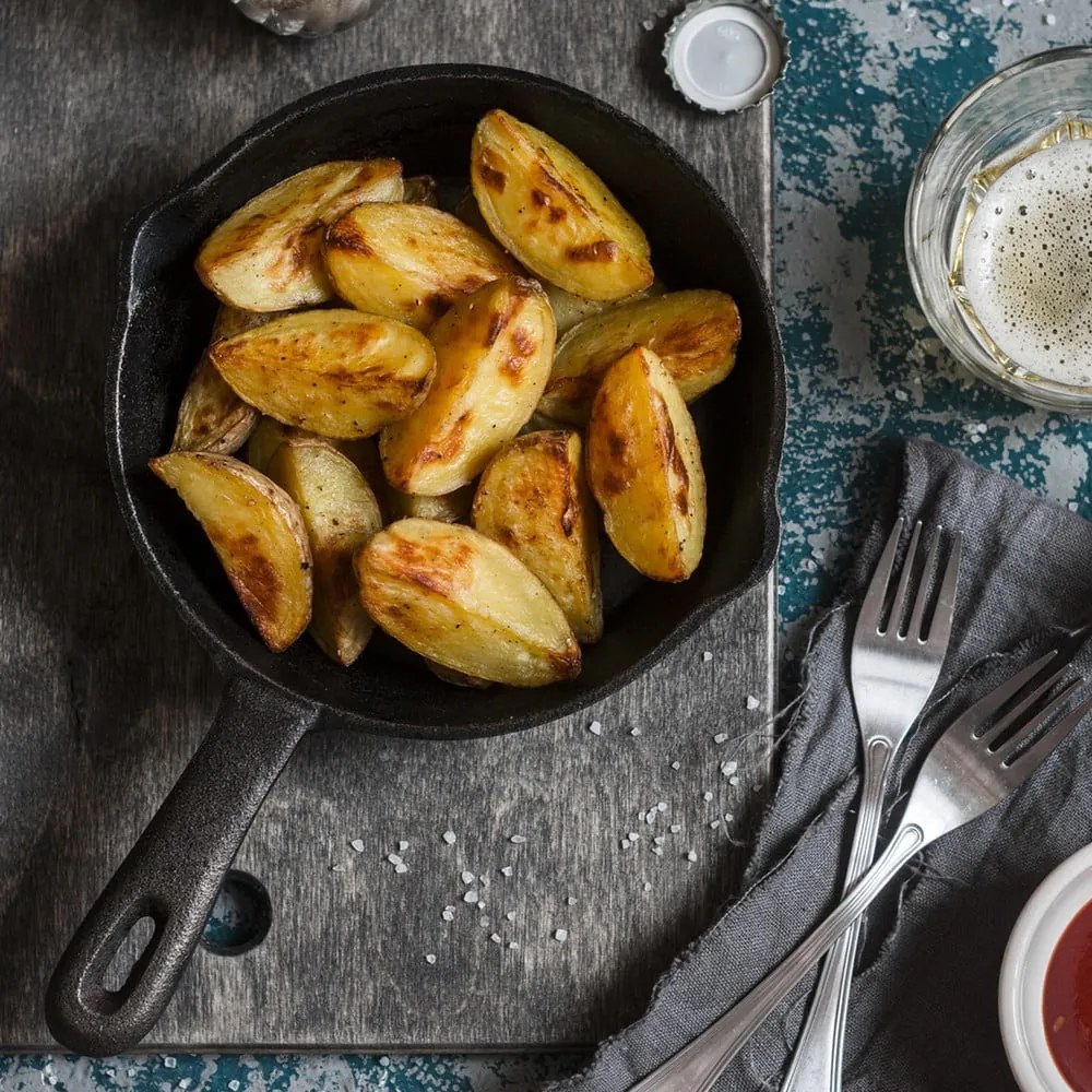 Grill öntöttvas serpenyő ø 25 cm LITINA – Orion