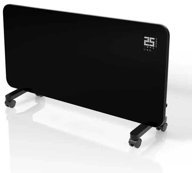 Juskys 2000W elektromos hősugárzó – fekete