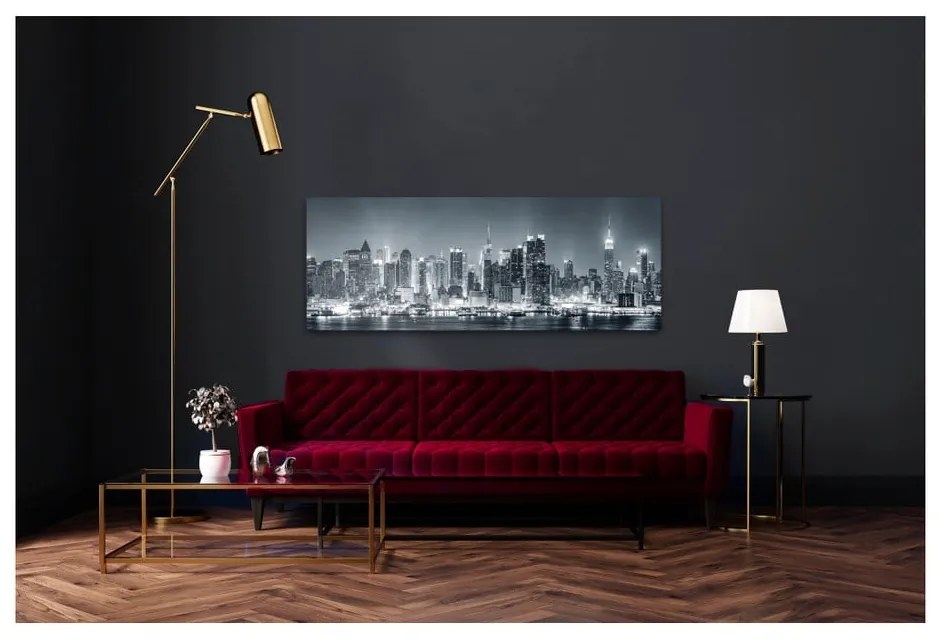Canvas Manhattan fali kép, 60 x 150 cm - Styler