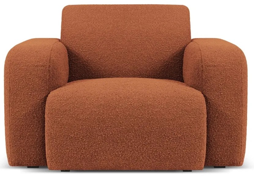 Barna buklé fotel Molino – Micadoni Home