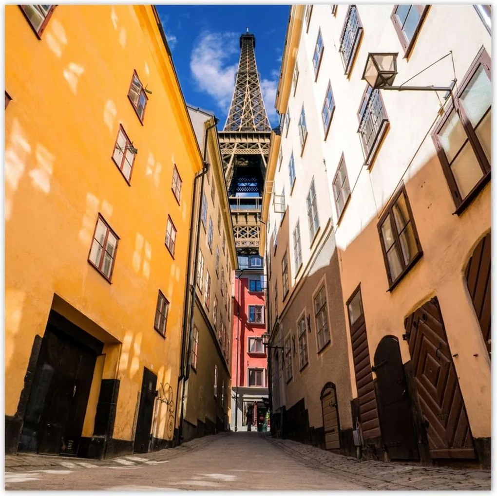 Poszterek 70x70 Magas Eiffel-torony