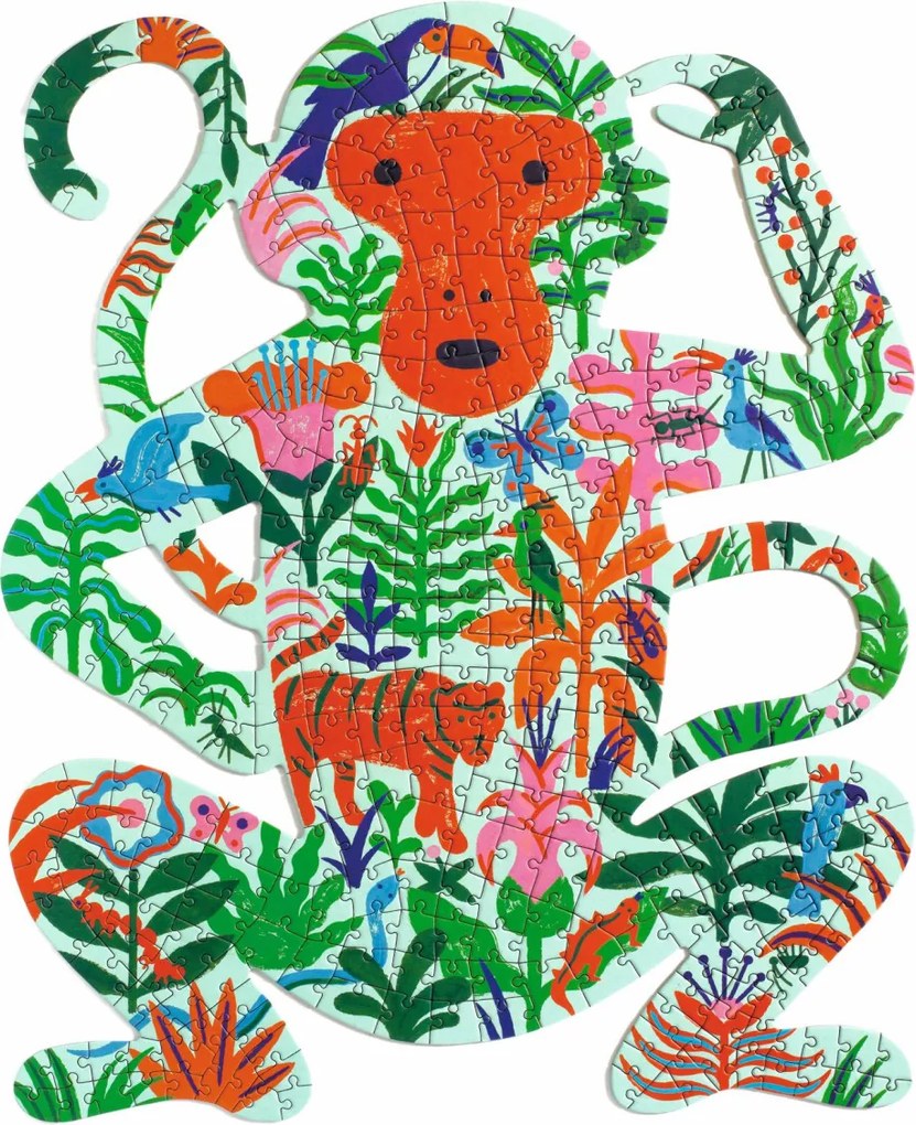 Művészeti puzzle - Majom, 350 db-os - Monkey