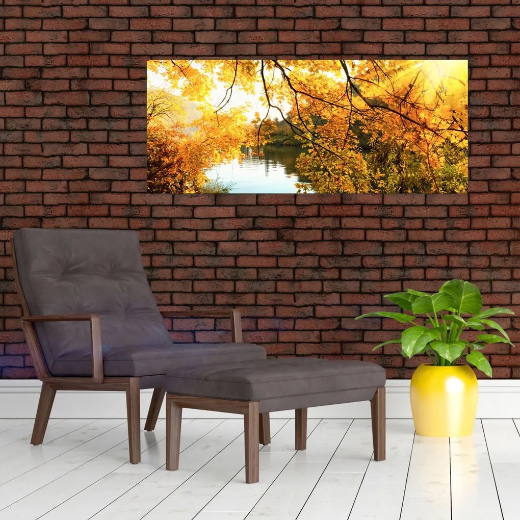 Kép - Őszi fa (120x50 cm)