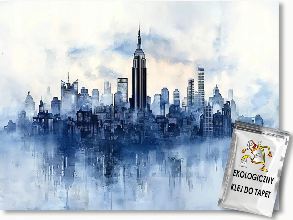 Fotótapéta Flizelina New York Manhattan Felhőkarcolók Skyline 104x70,5 ragasztó