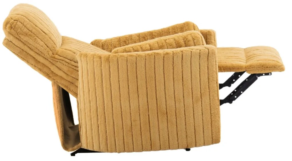 Tv és Pihenőfotel Mustár Színben. RAUL