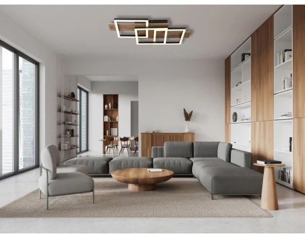 Globo 67350-24 - LED Mennyezeti lámpa JEFFRY LED/24W/230V 3000K 33x58 cm