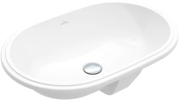 Villeroy & Boch 5A766001 - Süllyesztett mosdó ARCHITECTURA 57x37,5 cm fehér