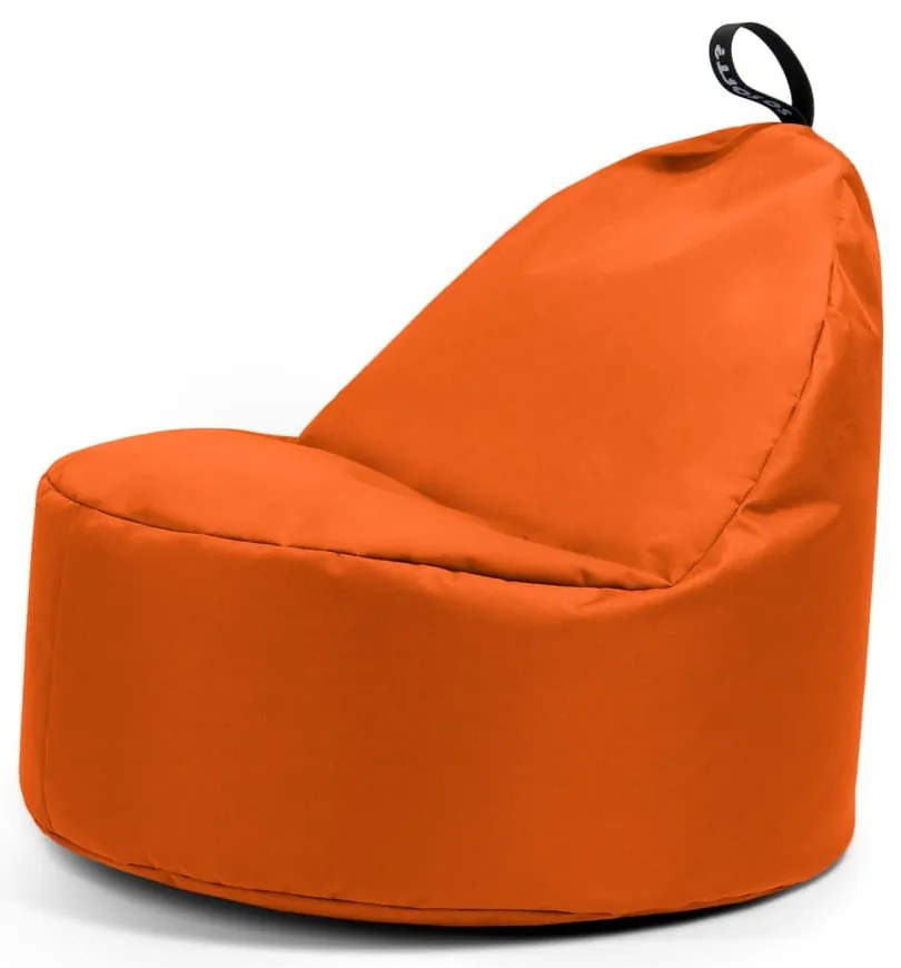Narancssárga babzsákfotel Round XL – So Soft?