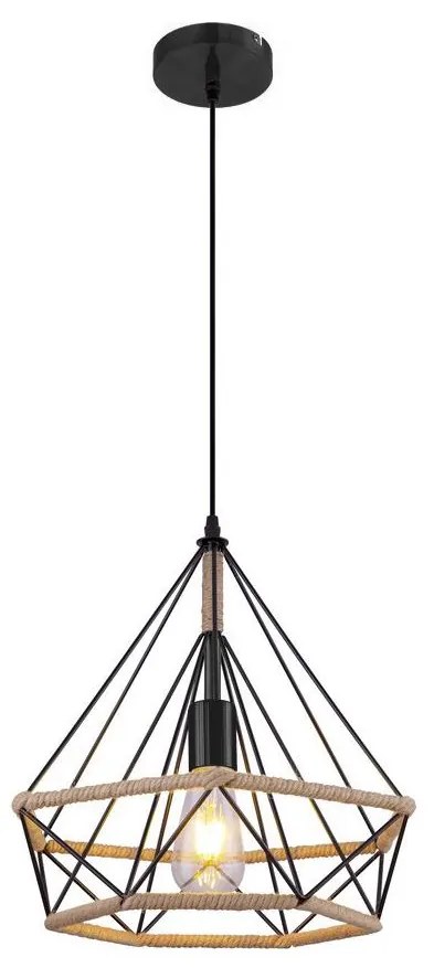 Globo 69029 - Csillár zsinóron ULLEU 1xE27/60W/230V