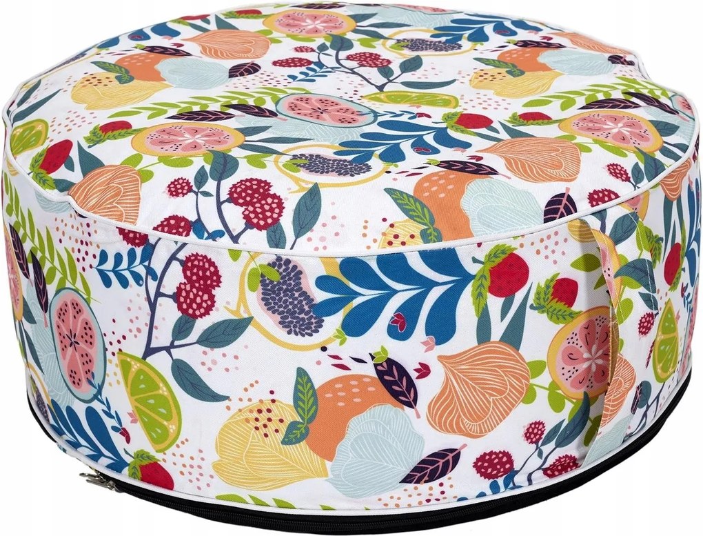 Cmp HD7213 Felfújható zsámoly 55 x 25 cm, virágmintás