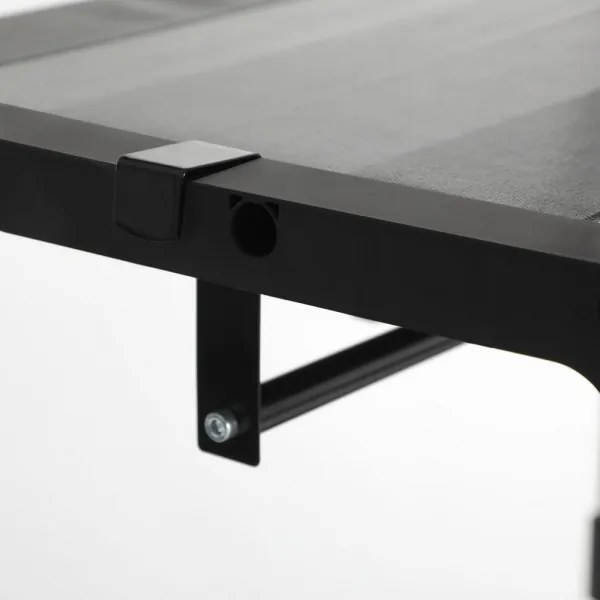 MATIS 140x174 cm szürke textil tárolószekrény polcokkal és ruharúddal