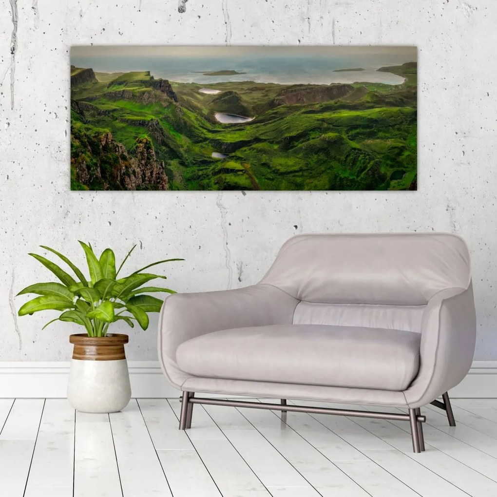 Kép - Quiraing, Skócia (120x50 cm)