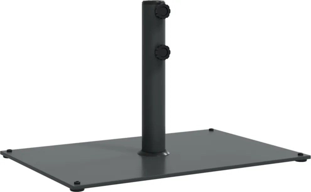 vidaXL téglalap alakú napernyőtalp Ø32/38/48 mm-es rúdhoz 15 kg