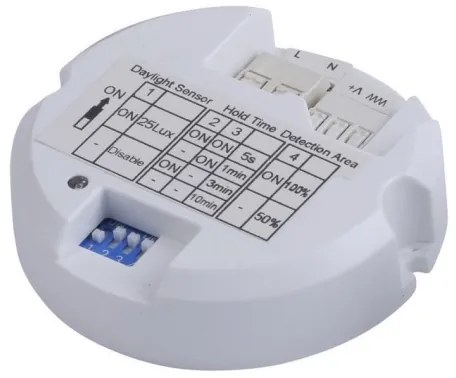 Leuchten Direkt 14122-16 - LED Fürdőszobai mennyezeti lámpa érzékelővel LED/12W/230V IP44