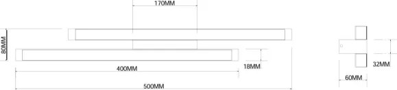 Ondaluce - LED dimmelhető fali lámpa MOVIDA LED/16W/230V aranyszínű