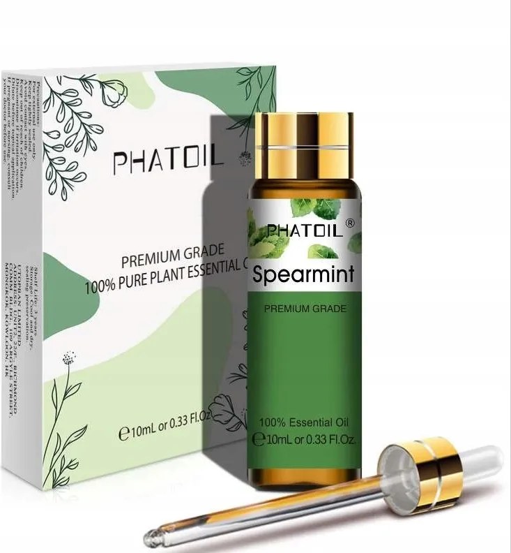 Illóolaj gyertya diffúzorhoz csepegtető menta zöld 10ml