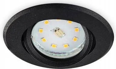 Dekorációs gyűrű OH29 lámpatestekhez matt fekete Kobi