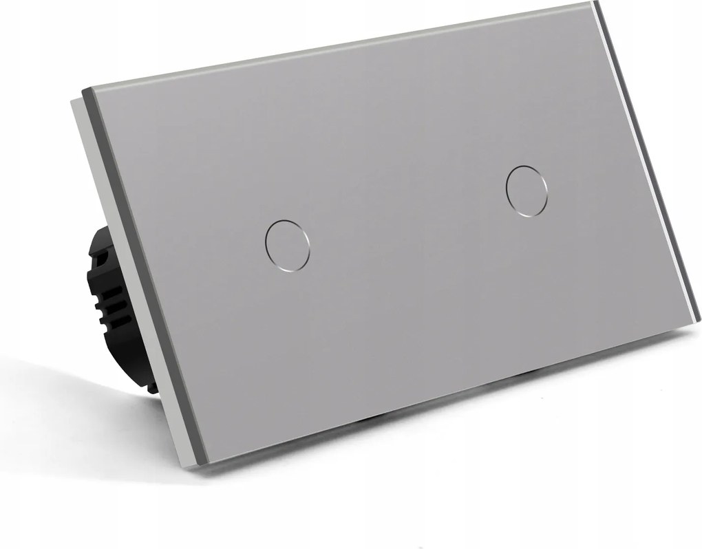 Érintőkapcsoló 1+1 Dupla Üvegkapcsoló