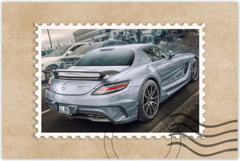 Poszterek 120x80 Mercedes-Benz Amg Sls