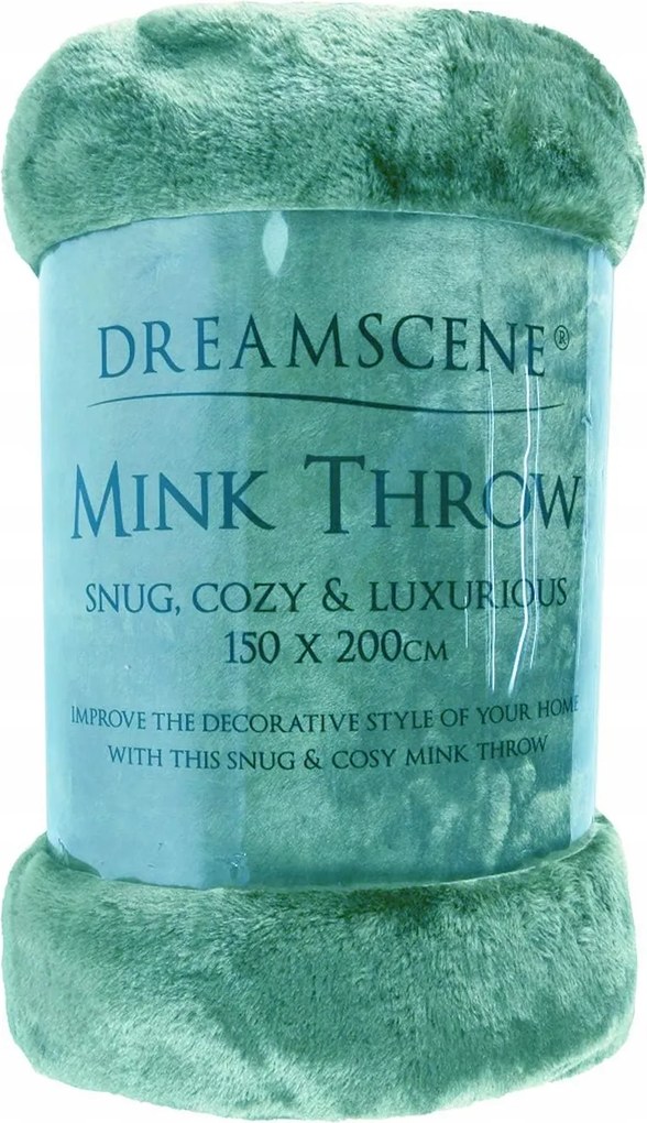 Dreamscene poliészter takaró 125 cm x 150 cm kék