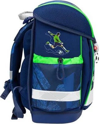 Iskolatáska, fémcsat, BELMIL Classy Final Goal, foci (BL40313AG81F)