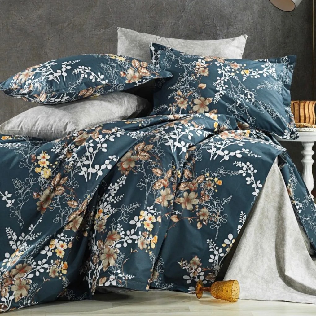 Mery deluxe pamut ágyneműhuzat TiaHome - 1x Párna 90x70cm, 1x Paplan 140x200cm