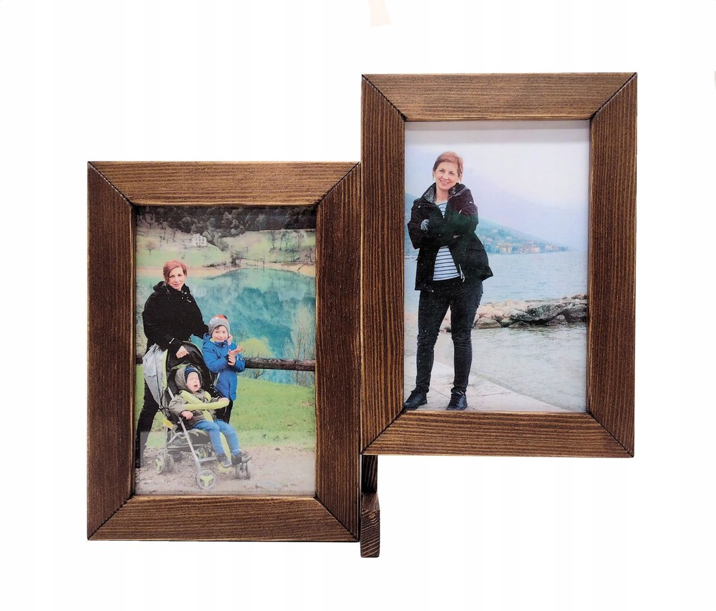 Képkeret Fenyőfa fotókeret Multirama 10x15cm Ajándék