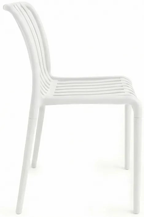 Műanyag szék TREGO, fehér