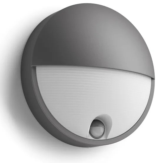 Philips 16456/93/16 - LED Kültéri lámpa érzékelővel CAPRICORN LED/6W IP44