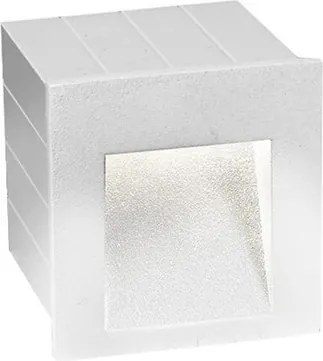 Kültéri Falba píthető Lámpa Fehér Step LED