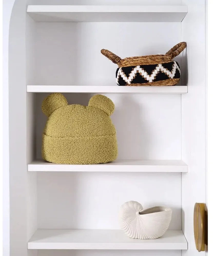 Zöld buklé párna gyerek kanapéhoz Teddy Pouch – Wigiwama