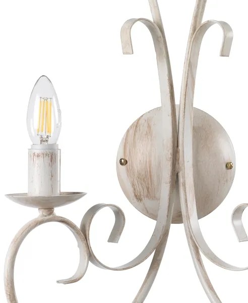 ONLI - Fali lámpa POMPEI 2xE14/6W/230V krém