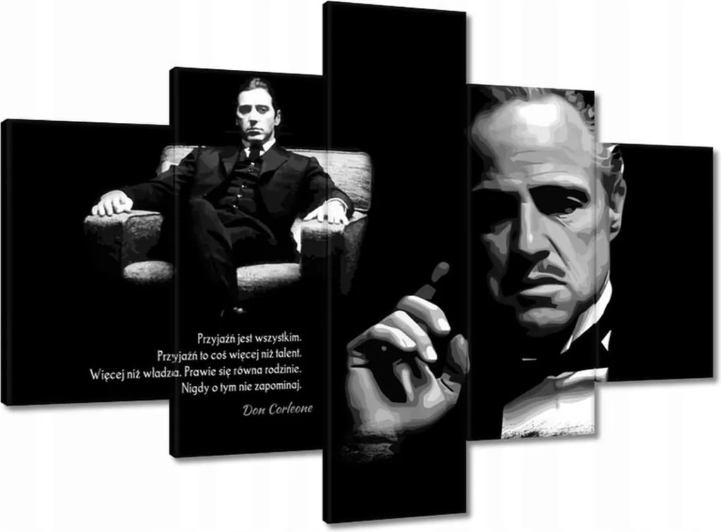 Festmények 100x70 A keresztapa Vito