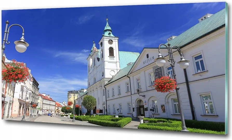 Fotó üvegkép Sóbánya Wieliczka 125x50