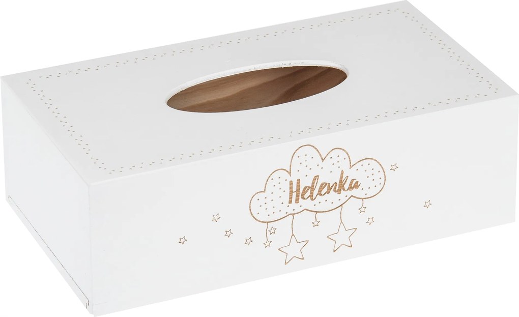 Fehér Zsebkendőtartó zsebkendőtartó doboz öko név