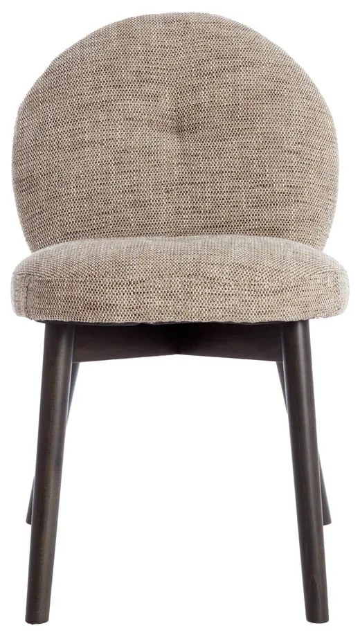 Bézs kárpitozott étkezőfotel szett 2 db-os Sinosa – Light &amp; Living