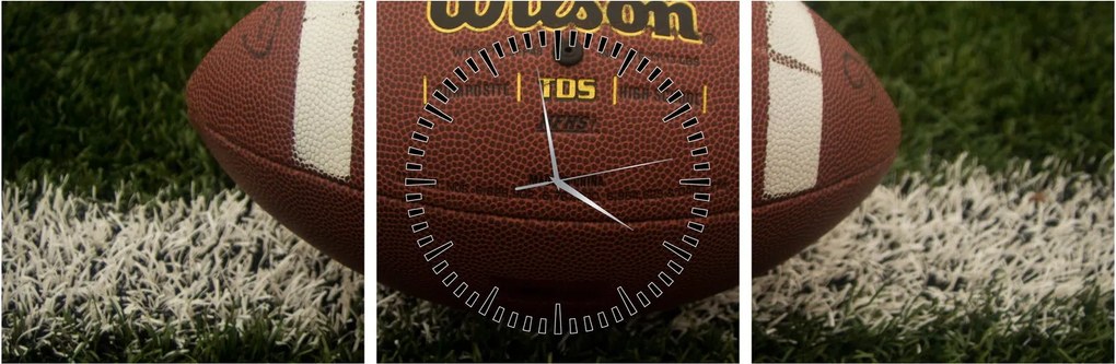 Kép - Futball (órával) (90x30 cm)