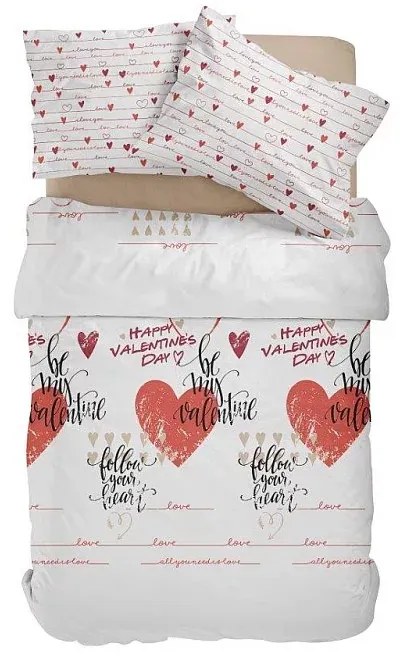 Pamut ágyneműhuzat - Valentin - 140 x 200 cm - Detexpol