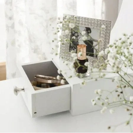 Fésülködő asztal Primadonna WHITE