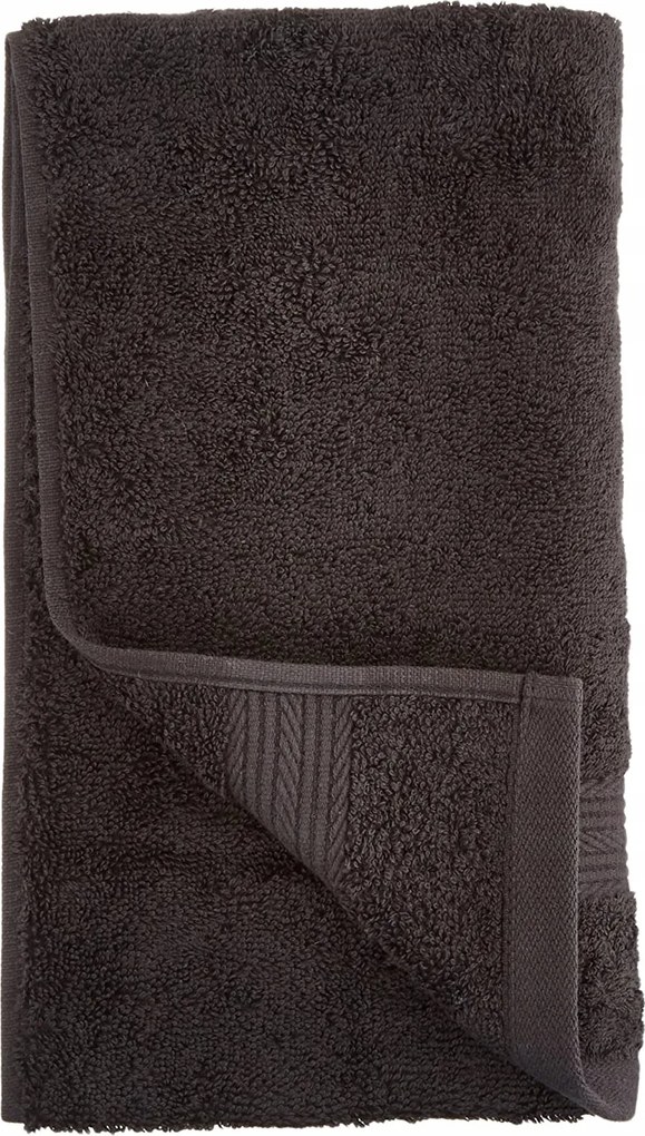 Törölköző 100 x 50 cm 100% pamut fekete