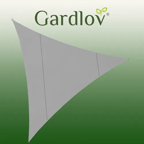 Napellenző vitorla 4x4x4m-szürke Gardlov 23141