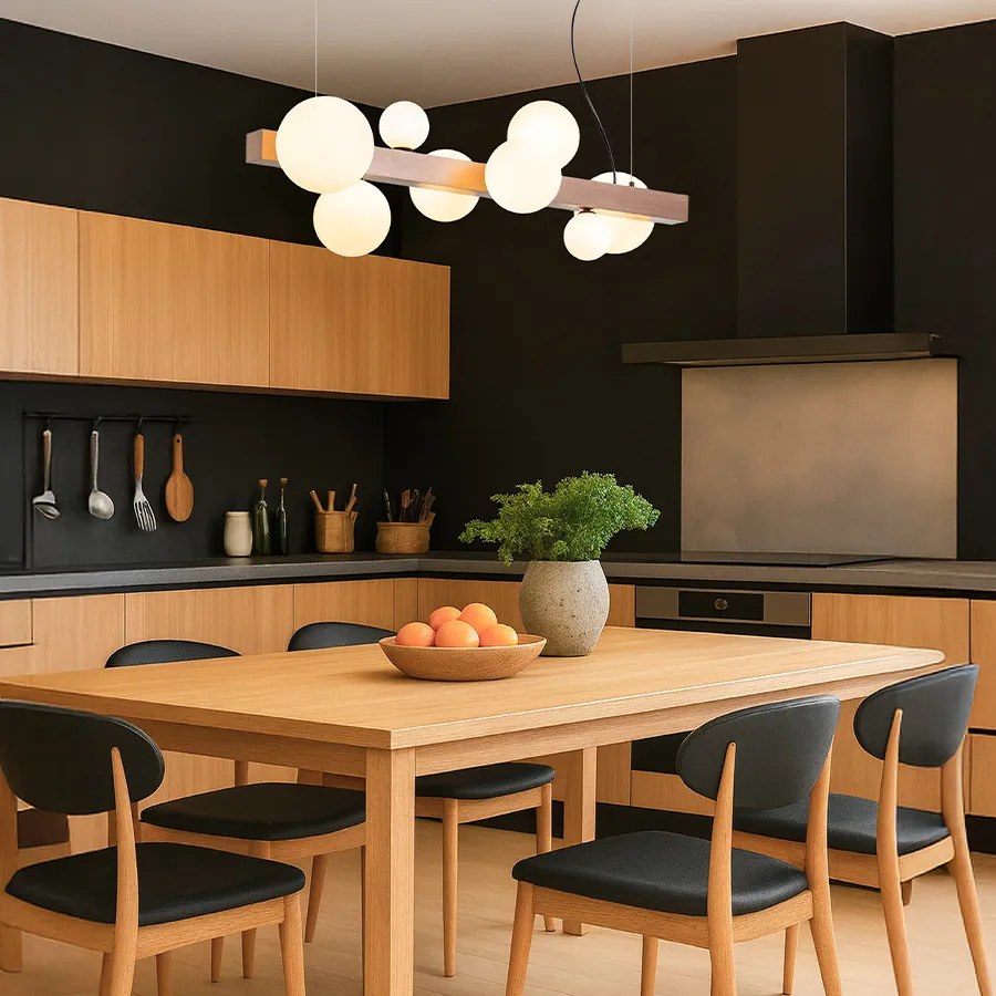 RENDL R14554 KASSANDRA Modern Függesztett Lámpa Csiszolt Bronz IP20