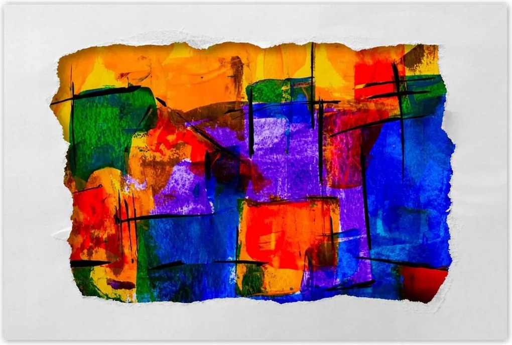 Poszterek 120x80 Absztrakt Hálózat