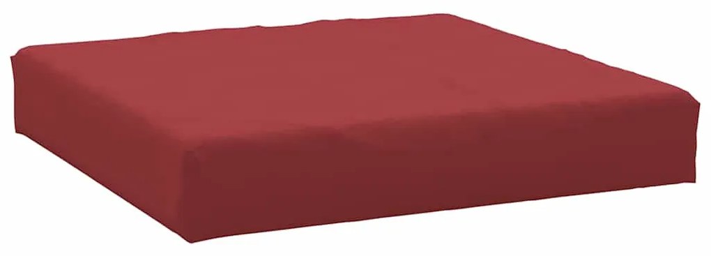bordó oxford szövet raklappárna 60x60x9,5 cm