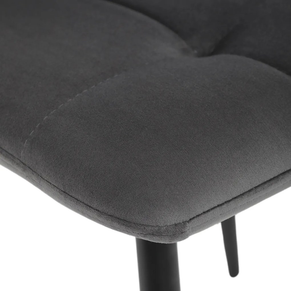 Étkezőszék garnitúra CT-281 GREY4, 4 db